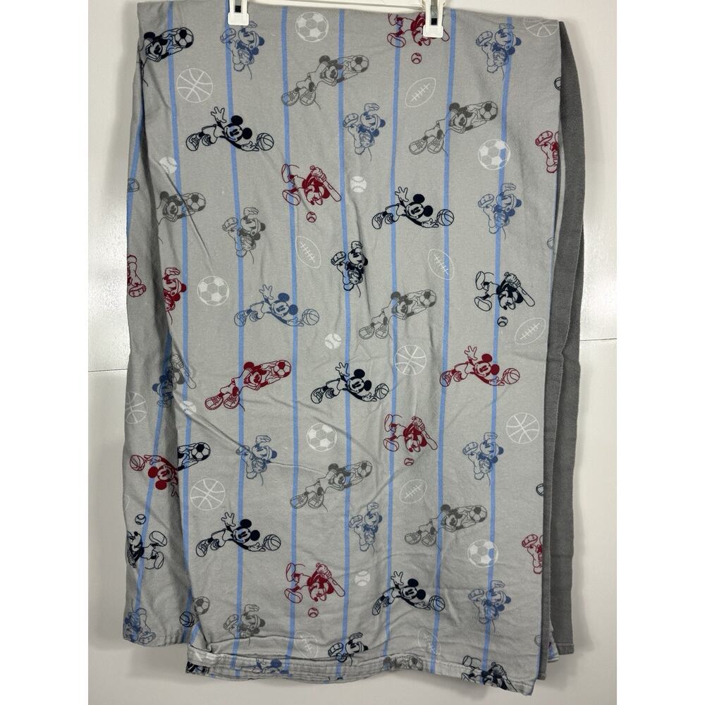 Disney Jumping Beans Sheet Set Flat & Fitted Full - Baseball Mickey Mouse